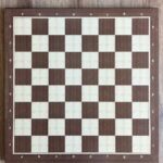Ceviz Ahşap Satranç Zemini (50x50cm)
