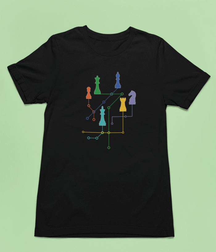 Chess Metro Çocuk Unisex Tshirt - Görsel 2