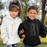 Chess King & Queen Çocuk Unisex Hoodie