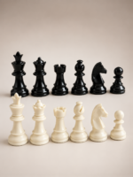 Floklu Profesyonel Satranç Taşları