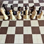 “Şampiyonlar” Ahşap Satranç Taşları (Şimşir ve Ceviz)