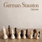 “German Staunton” Ahşap Satranç Taşları (Dişbudak ve Ceviz)