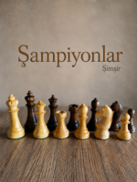 “Şampiyonlar” Ahşap Satranç Taşları (Şimşir ve Ceviz)