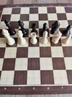 “Şampiyonlar” Ahşap Satranç Taşları (Dişbudak ve Ceviz)