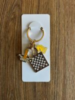 Satranç Tahtası ve Figürlü Satranç Anahtarlık Gold (Üçlü Paket) - Görsel 3